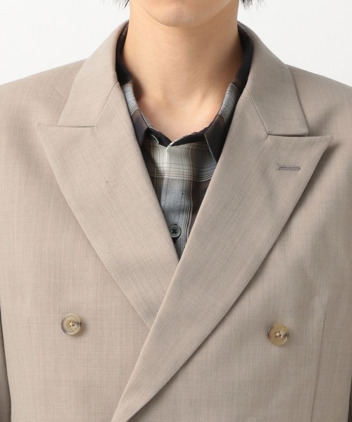 BLAYMORE（ブレイモア）の「【BLAYMORE】MATOI Double Shape Jacket（テーラードジャケット・メンズ・ブラック/ベージュ・MEDIUM/SMALL）」の19枚目の写真