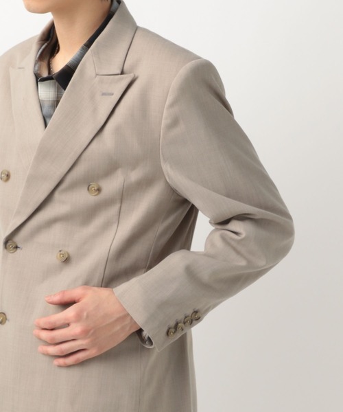 BLAYMORE（ブレイモア）の「【BLAYMORE】MATOI Double Shape Jacket（テーラードジャケット・メンズ・ブラック/ベージュ・MEDIUM/SMALL）」の20枚目の写真