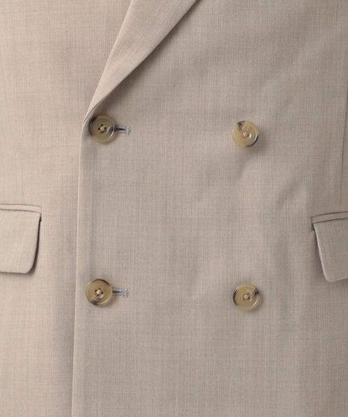 BLAYMORE（ブレイモア）の「【BLAYMORE】MATOI Double Shape Jacket（テーラードジャケット・メンズ・ブラック/ベージュ・MEDIUM/SMALL）」の22枚目の写真