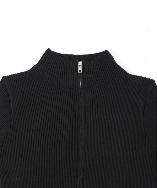 PHILLY（フィリー）の「【PHILLY】Wコンパクトジップカーディガン（カーディガン/ボレロ・レディース・グレー/ホワイト/ブラック・FREE）」の16枚目の写真