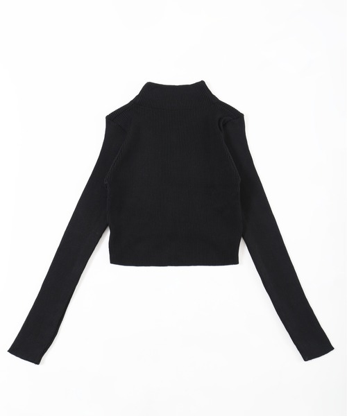 PHILLY（フィリー）の「【PHILLY】Wコンパクトジップカーディガン（カーディガン/ボレロ・レディース・グレー/ホワイト/ブラック・FREE）」の20枚目の写真