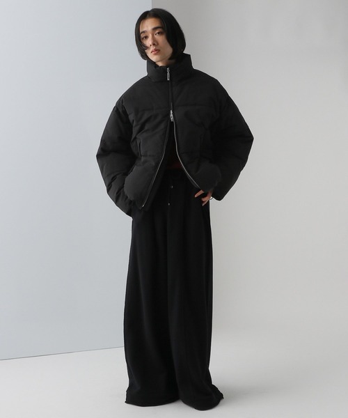 HARE(ハレ)の「エアサーマルスタンドブルゾン(HARE)(ブルゾン・メンズ・グレー/ブルー/ブラック・SMALL/MEDIUM)」の8枚目の写真