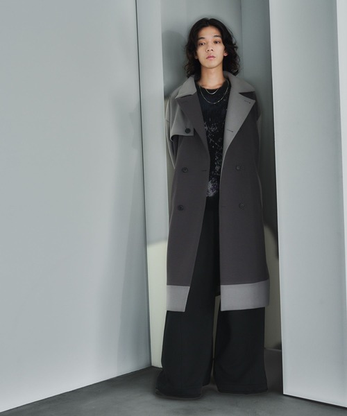 HARE(ハレ)の「ラメアブストラクトニットプルオーバー(HARE)(ニット/セーター・メンズ・ブラック/ブルー/グレー・FREE)」の8枚目の写真