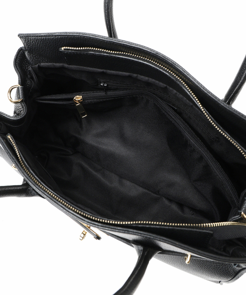 MILOS（ミロス）の「MILOS/ミロス 金具付きショルダー（ショルダーバッグ・レディース・ブラック/ベージュ・FREE）」の12枚目の写真