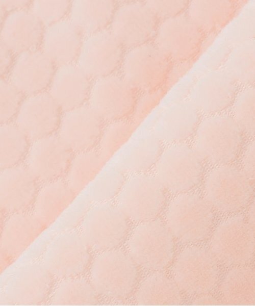 Sophie la girafe（ソフィーラジラフ）の「水玉ベロアマント（その他ベビー用品・キッズ・オフホワイト/ピンク・70-90cm）」の8枚目の写真