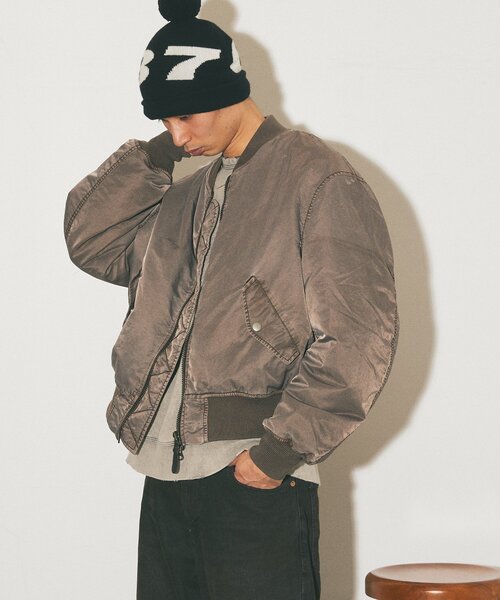 ブラウン ジャーナルスタンダード　ma1 ma-1 ジャーナルスタンダード MA-1 リバーシブル 新品 ブラウン