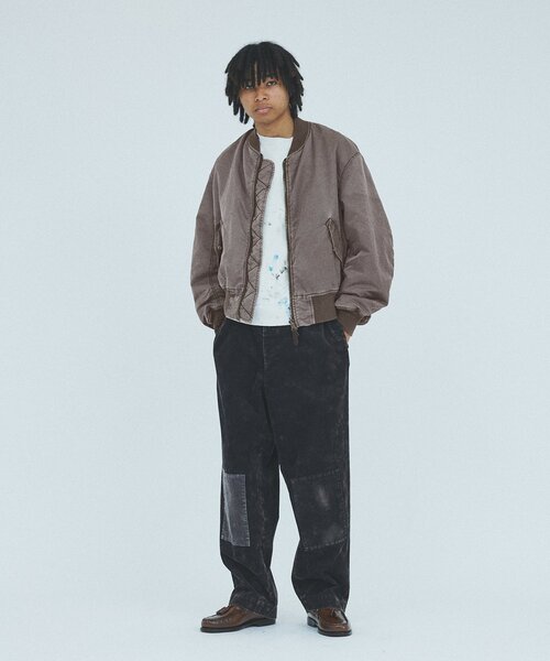 セール】オーバーフィット ボンバーブルゾン（MA-1）｜JOURNAL