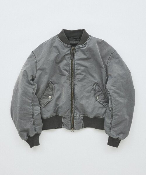 JOURNAL STANDARD（ジャーナルスタンダード）の「オーバーフィット ボンバーブルゾン（MA-1・メンズ・ブラック/カーキ/ブラウン・MEDIUM/LARGE）」の17枚目の写真