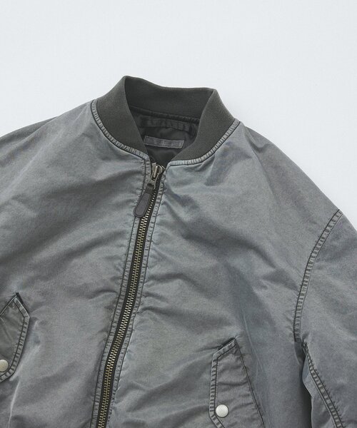 JOURNAL STANDARD（ジャーナルスタンダード）の「オーバーフィット ボンバーブルゾン（MA-1・メンズ・ブラック/カーキ/ブラウン・MEDIUM/LARGE）」の20枚目の写真