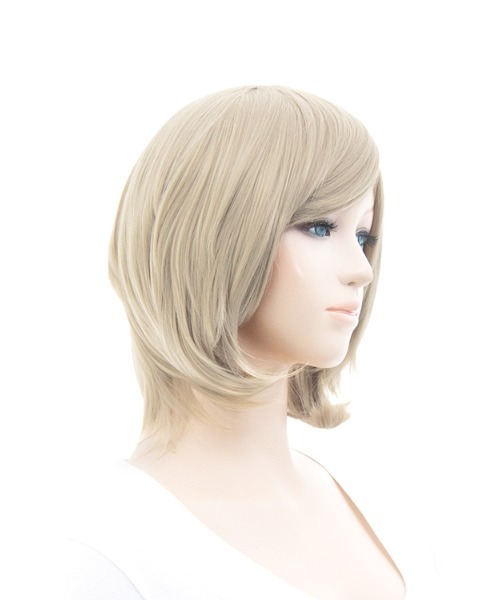 swallowtail(スワロウテイル)の「ショートボブフルウィッグ(ウィッグ・レディース・ホワイト/ホワイト系その他/ダークブラウン/パープル系その他/パープル系その他2/パープル系その他4/レッド/レッド系その他/オレンジ系その他2/ブラック/ブラウン系その他/ブルー系その他2/ブルー系その他3/イエロー系その他/ピンク系その他/ゴールド系/ベージュ/グリーン系その他/グリーン系その他2/グリーン系その他3/ピンク系その他2/シルバー系その他/グレー/クリーム/グリーン系その他4/ブルー/パープル系その他3/イエロー系その他2/オレンジ系その他・FREE)」の4枚目の写真