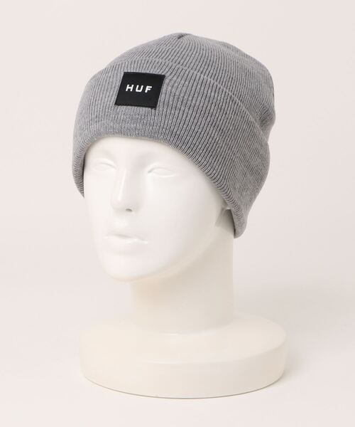 HUF(ハフ)の「ハフ セットボックス ビーニー ニットキャップ HUF SET BOX BEANIE(ニットキャップ/ビーニー・メンズ・グレー系/ベージュ系/グリーン系/ネイビー/ブラック・O/S)」の2枚目の写真