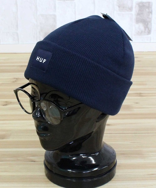 HUF(ハフ)の「ハフ セットボックス ビーニー ニットキャップ HUF SET BOX BEANIE(ニットキャップ/ビーニー・メンズ・グレー系/ベージュ系/グリーン系/ネイビー/ブラック・O/S)」の5枚目の写真