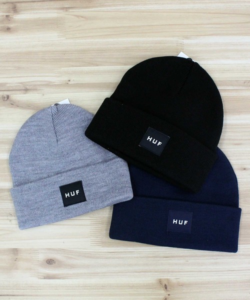 HUF(ハフ)の「ハフ セットボックス ビーニー ニットキャップ HUF SET BOX BEANIE(ニットキャップ/ビーニー・メンズ・グレー系/ベージュ系/グリーン系/ネイビー/ブラック・O/S)」の17枚目の写真