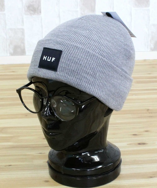 HUF(ハフ)の「ハフ セットボックス ビーニー ニットキャップ HUF SET BOX BEANIE(ニットキャップ/ビーニー・メンズ・グレー系/ベージュ系/グリーン系/ネイビー/ブラック・O/S)」の9枚目の写真