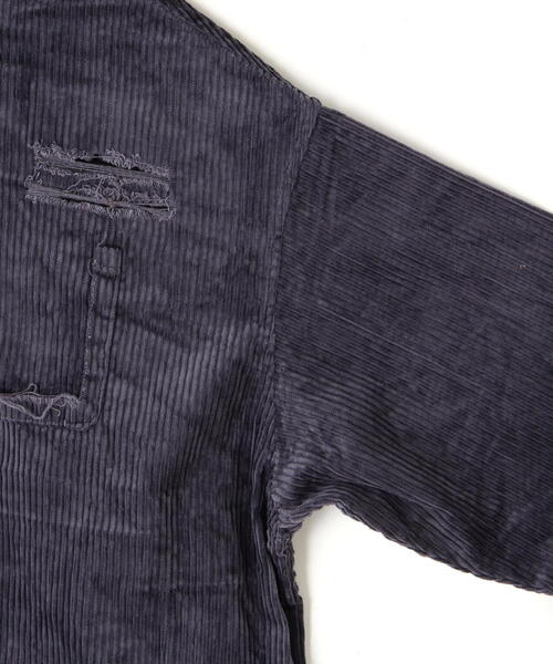 WHITELAND(ホワイトランド)の「WHITELAND/ホワイトランド/VINTAGE CORDUROY SHIRTS(シャツ/ブラウス・レディース・ネイビー/ブラウン・F)」の18枚目の写真
