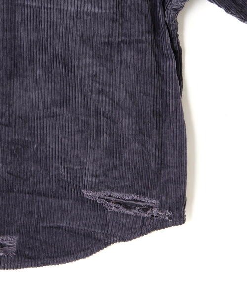 WHITELAND(ホワイトランド)の「WHITELAND/ホワイトランド/VINTAGE CORDUROY SHIRTS(シャツ/ブラウス・レディース・ネイビー/ブラウン・F)」の20枚目の写真