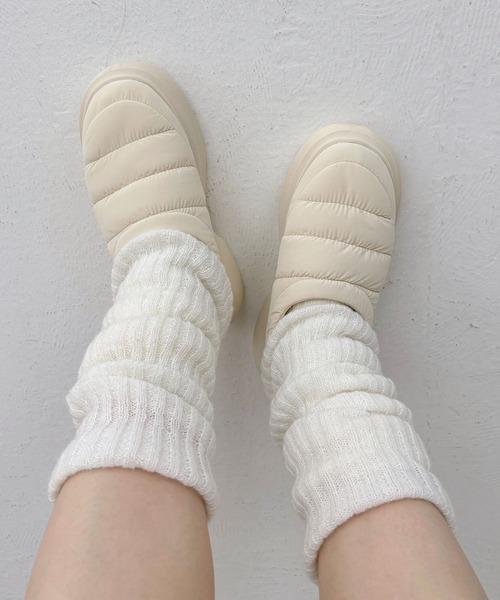 Heather（ヘザー）の「パファーマニッシュシューズ　210699（スリッポン・レディース・アイボリー/ブラック・M/L）」の11枚目の写真