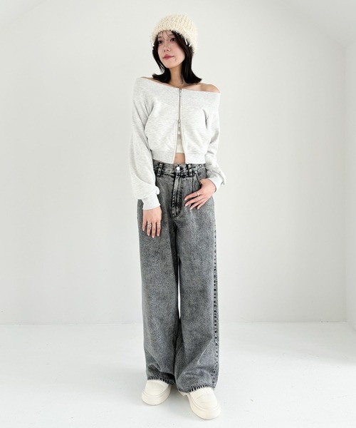 Heather（ヘザー）の「パファーマニッシュシューズ　210699（スリッポン・レディース・アイボリー/ブラック・M/L）」の7枚目の写真