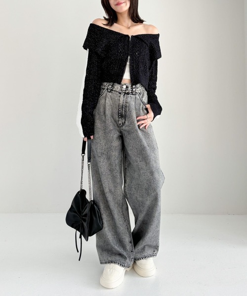 Heather（ヘザー）の「パファーマニッシュシューズ　210699（スリッポン・レディース・アイボリー/ブラック・M/L）」の20枚目の写真