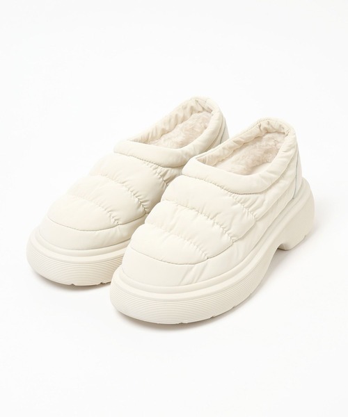 Heather（ヘザー）の「パファーマニッシュシューズ　210699（スリッポン・レディース・アイボリー/ブラック・M/L）」の21枚目の写真