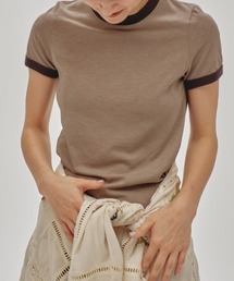 TODAYFUL | TODAYFUL　Compact Ringer Tee コンパクトリンガーTシャツ/12510608(Tシャツ/カットソー)