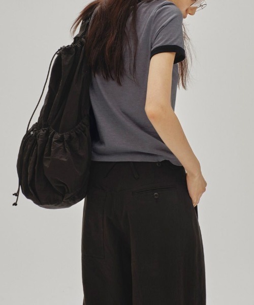 TODAYFUL（トゥデイフル）の「TODAYFUL　Compact Ringer Tee コンパクトリンガーTシャツ/12510608（Tシャツ/カットソー・レディース・ナチュラル/グレー・ONE SIZE）」の3枚目の写真