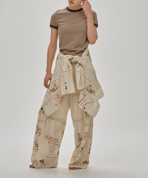 TODAYFUL（トゥデイフル）の「TODAYFUL　Compact Ringer Tee コンパクトリンガーTシャツ/12510608（Tシャツ/カットソー・レディース・ナチュラル/グレー・ONE SIZE）」の6枚目の写真