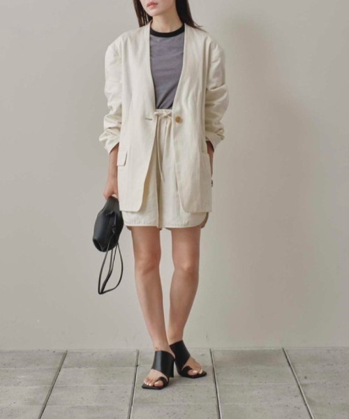 TODAYFUL（トゥデイフル）の「TODAYFUL　Compact Ringer Tee コンパクトリンガーTシャツ/12510608（Tシャツ/カットソー・レディース・ナチュラル/グレー・ONE SIZE）」の11枚目の写真