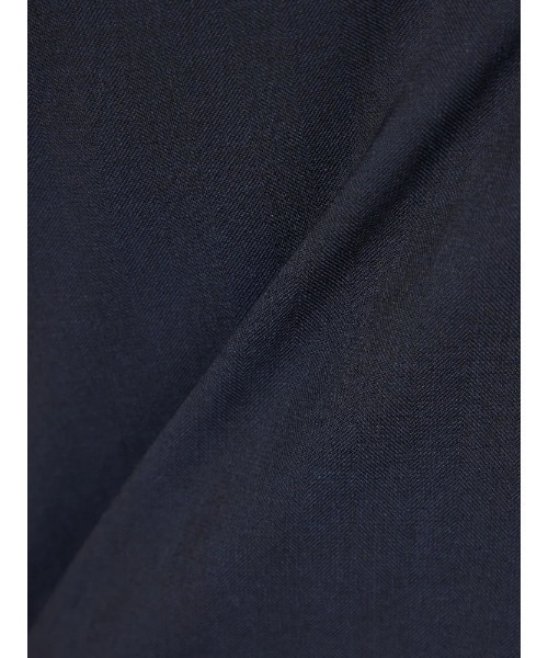 HARUYAMA(ハルヤマ)の「【ストレッチ】パンツ ノータック【セットアップ商品有】ウォッシャブル ウエストゴム仕様 ヘリンボン TOKYO RUN 通年(スラックス・メンズ・ネイビー/グレー・M/L/LL)」の5枚目の写真