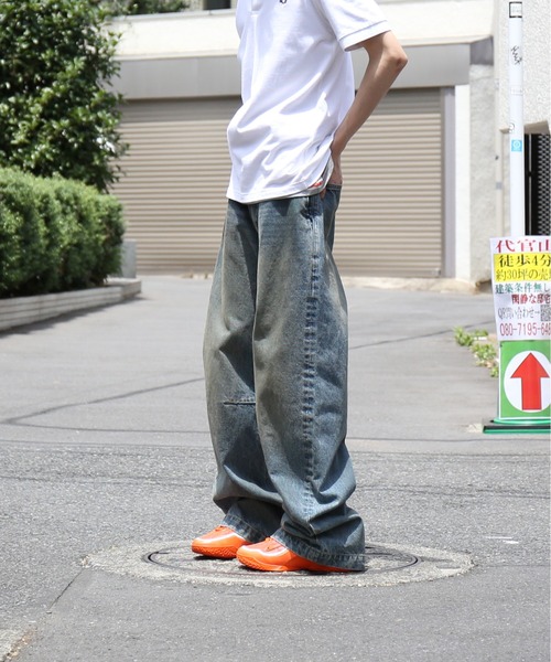 KAIKO(カイコー)の「KAIKO The denim wide fit vintage(デニムパンツ・メンズ・インディゴブルー/ブラック・1/2/3/4)」の12枚目の写真