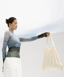 PLEATSMAMA（プリーツママ）の「PLEATSMAMA（プリーツママ） / SHOULDER BAG  ショルダーバッグ Suede 韓国ブランド（ショルダーバッグ）」