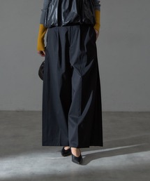 each | サイドプリーツタック入りワイドパンツ(その他パンツ)