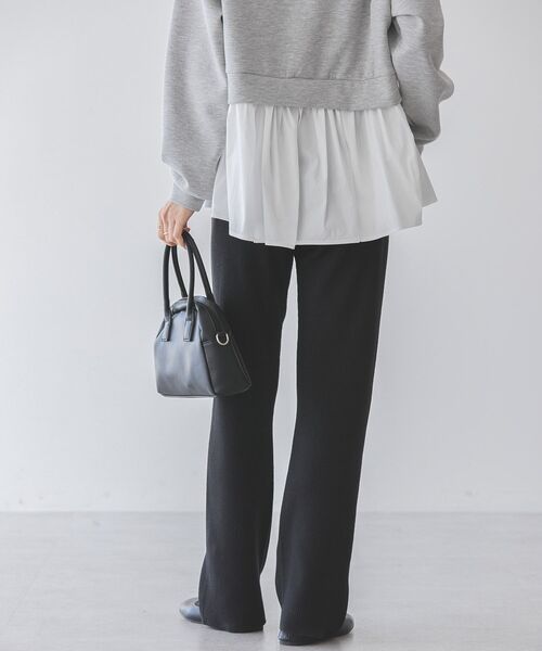 AMERICAN HOLIC（アメリカンホリック）の「リブニットパンツ（その他パンツ・レディース・ブラック/ブルー/アイボリー・L/M）」の17枚目の写真