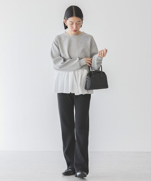 AMERICAN HOLIC（アメリカンホリック）の「リブニットパンツ（その他パンツ・レディース・ブラック/ブルー/アイボリー・L/M）」の19枚目の写真