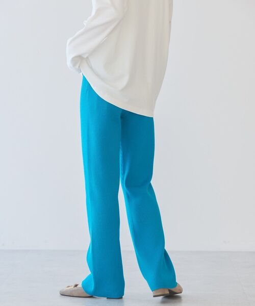 AMERICAN HOLIC（アメリカンホリック）の「リブニットパンツ（その他パンツ・レディース・ブラック/ブルー/アイボリー・L/M）」の11枚目の写真