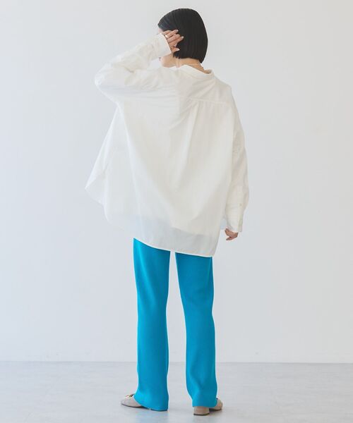 AMERICAN HOLIC（アメリカンホリック）の「リブニットパンツ（その他パンツ・レディース・ブラック/ブルー/アイボリー・L/M）」の14枚目の写真