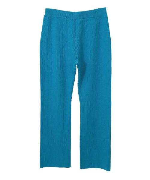 AMERICAN HOLIC（アメリカンホリック）の「リブニットパンツ（その他パンツ・レディース・ブラック/ブルー/アイボリー・L/M）」の4枚目の写真