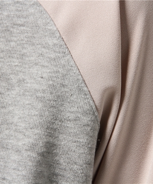 koe(コエ)の「スポーティイソザイワンピース(ワンピース・レディース・杢グレー/ブラック/ネイビー・LARGE/MEDIUM/SMALL)」の9枚目の写真