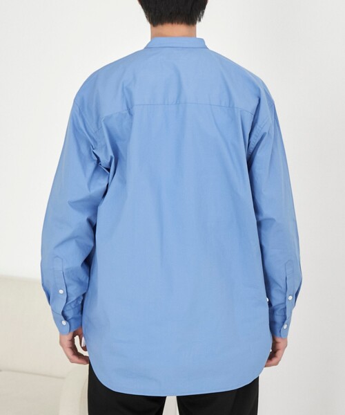 coen(コーエン)の「ブロードバンドカラーシャツ(シャツ/ブラウス・メンズ・ライトブルー/ホワイト・XL/L/M)」の11枚目の写真