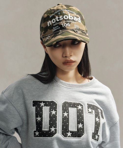 FCMM(エフシーエムエム)の「STAR CREWNECK/スタークルーネック(スウェット・レディース・ライトグリーン/グレー/ネイビー・SMALL/MEDIUM)」の7枚目の写真