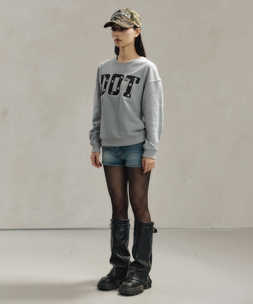 FCMM(エフシーエムエム)の「STAR CREWNECK/スタークルーネック(スウェット・レディース・ライトグリーン/グレー/ネイビー・SMALL/MEDIUM)」の5枚目の写真