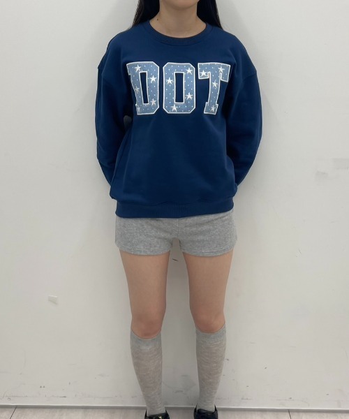 FCMM(エフシーエムエム)の「STAR CREWNECK/スタークルーネック(スウェット・レディース・ライトグリーン/グレー/ネイビー・SMALL/MEDIUM)」の13枚目の写真