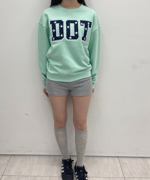 FCMM(エフシーエムエム)の「STAR CREWNECK/スタークルーネック(スウェット・レディース・ライトグリーン/グレー/ネイビー・SMALL/MEDIUM)」の9枚目の写真