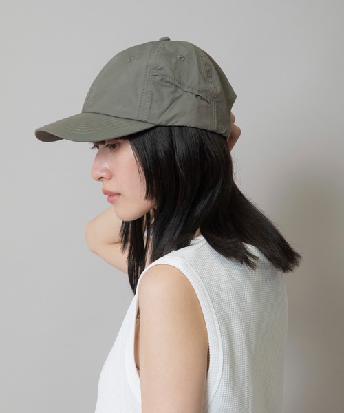 Munich(ミューニック)の「ベンチレーションキャップ(キャップ・レディース・カーキ/ベージュ/ブラック・FREE)」の3枚目の写真