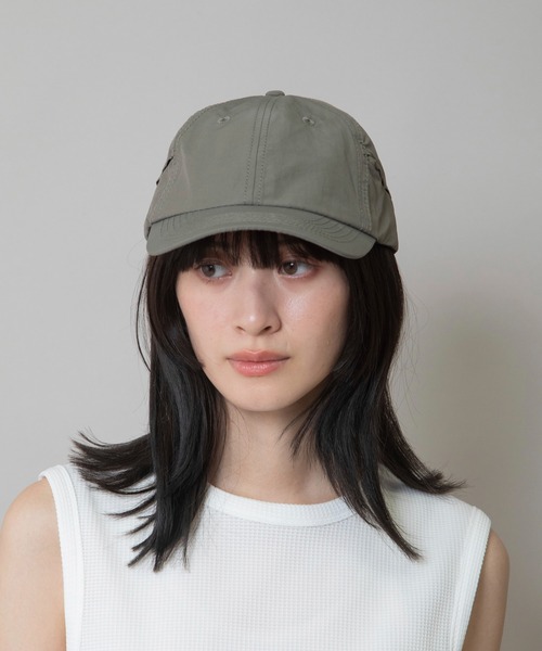 Munich(ミューニック)の「ベンチレーションキャップ(キャップ・レディース・カーキ/ベージュ/ブラック・FREE)」の8枚目の写真