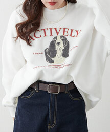 わんこ相良刺繍スウェット