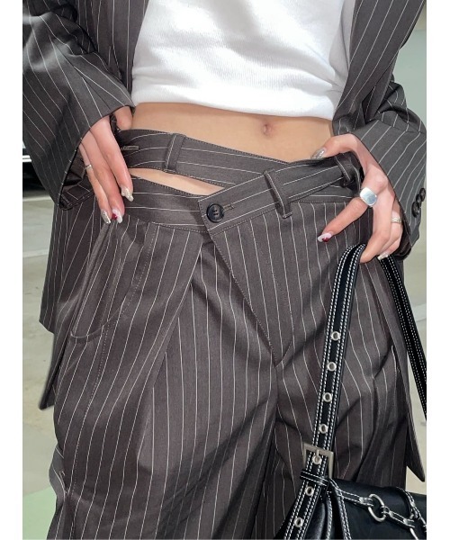 セール】OPEN WAIST MANNISH PT オープン ウエスト マニッシュ