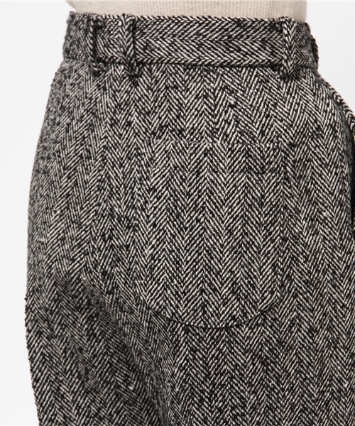 STUDIOUS SELECT（ステュディオスセレクト）の「【House Commune】別注ヘリンボーンPT（その他パンツ・レディース・ブラック・36/38）」の2枚目の写真