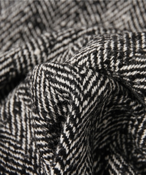 STUDIOUS SELECT（ステュディオスセレクト）の「【House Commune】別注ヘリンボーンPT（その他パンツ・レディース・ブラック・36/38）」の6枚目の写真