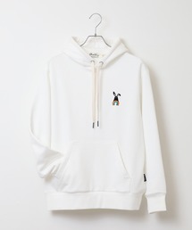 SHABBY レインボー刺繍プルオーバーパーカー unisex